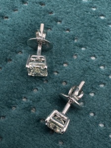 Magníficos Pendientes de Diamantes Cultivados en Laboratorio de 2.00 CT en Platino PT950 para Mujer - Product Image 6