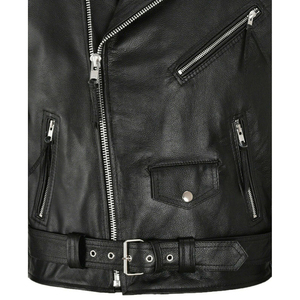 High Quality Autumn Winter Men's Casual Zipper <b>Leather</b> <b>Jacket</b> Men <b>Long</b> Sleeve <b>Leather</b> Fashion <b>Jacket</b> For Men - Product Image 4