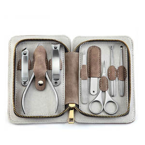 Ensemble d'outils de manucure et pédicure en acier inoxydable pour le soin des ongles - Product Image 1