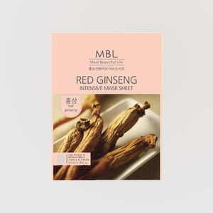 แผ่นมาส์กหน้า Embiel Hongsam Intensive Mask Sheet 10 แผ่น แผ่นมาส์กหน้าเกาหลี แผ่นมาส์กหน้าทองคำ แผ่นมาส์กหน้าโสม - Product Image 4
