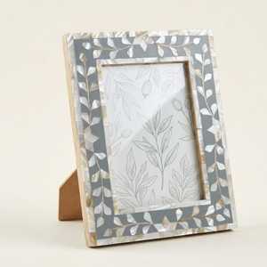 Elegante Marco de Fotos Personalizado con Incrustaciones de Madreperla, Soporte para Exhibición de Fotos Impresas con Acabado Pulido de Lujo - Product Image 2
