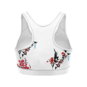Soutien-gorge de sport sans coutures pour femme, dos nageur, col ras du cou, maintien moyen, pour yoga et fitness, couleur unie, respirant, séchage rapide, anti-transpiration - Product Image 2