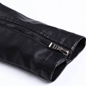 Veste d'hiver classique en cuir pour homme, conçue pour la mode, matériau durable offrant chaleur et confort, idéale pour un usage quotidien - Product Image 4