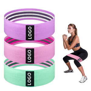 Cinturón de Resistencia para Hip Thrust, Bandas de Resistencia para Yoga, Bandas de Bucle para Entrenamiento, Resistentes al Sudor, Set Portátil de Entrenamiento Físico, Cinturón para Hip Thrust - Product Image 2