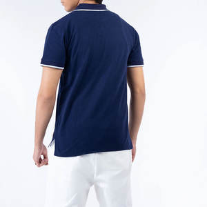 Polos de hombre de algodón oversize, personalizados OEM, tallas grandes para hombre, con logo personalizado, estampado gráfico, jersey casual, camisetas lisas de punto. - Product Image 2