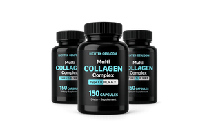 Capsules de peptides de collagène multiples, approvisionnement en vrac OEM pour la distribution mondiale - Product Image 2