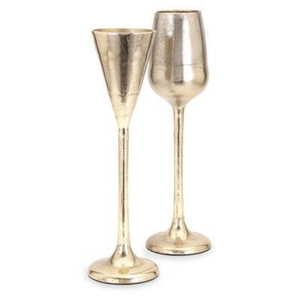 Luxury Quality Solid Brass Wine <b>Glass</b> Handmade Polished Golden Finish Metal Barware For Home Decor And Restaurant Usage - Product Image 2