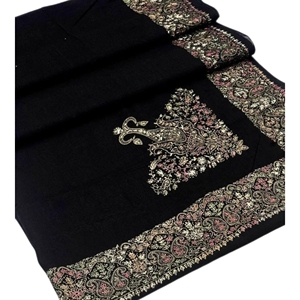 Bufanda Larga de Invierno para Hombre, Estilo Italiano, Bordada, 100% Lana Ecológica - Product Image 3