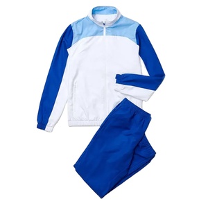 Custom Mens Nylon Tracksuit <b>Zip</b> <b>up</b> <b>Jacket</b> Sweat Suit Joggers Set Embroidered Logo Casual Sportswear Windbreaker Suit Set for Men - Product Image 1