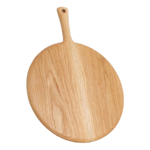 Tabla de cortar de madera con acabado rústico, perfecta para cocinas de estilo campestre, cenas o catering, de Blossom Craft India. - Product Image 2