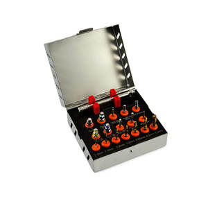 Juego de Herramientas Ergonómicas para Extracción Dental Quirúrgica Atraumática, Acero Inoxidable Alemán, Certificado CE, Dentavex de 5 Mandíbulas - Product Image 3