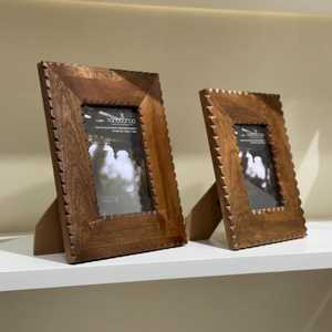 Vintage Style Wooden Photo <b>Frame</b> <b>for</b> <b>Wall</b> and Tabletop - Product Image 1
