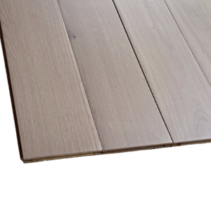 พื้นไม้วิศวกรรม15/3x190x450-1900มม. วัสดุไม้โอ๊คสีขาวแนวยุโรป3ชั้น - Product Image 6