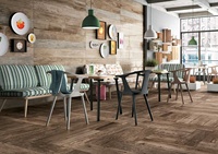 Planches de bois naturelles Carreaux 20X100 cm Texture de type bois rayé Aspect planche 200x1200cm Carrelage en céramique imitation bois