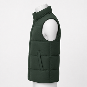 Chaleco Acolchado para Hombre, Elegante y Ligero, con un Ajuste Cómodo para Viajes, Senderismo, Trabajo y Uso Diario en Invierno - Product Image 2