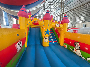 Castillo Inflable Pikachu de Thuy Linh Amusement Parks, Tamaño Personalizable, Fácil de Instalar, Composición de PVC, Origen Vietnam, Garantía de 12 Meses - Product Image 4
