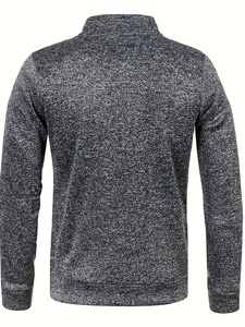 Maglione Invernale da Uomo OEM ODM, Pullover Lavorato a Maglia, Materiale Morbido e Caldo, Manica Lunga, Elegante e Comodo per la Moda Urbana - Product Image 4