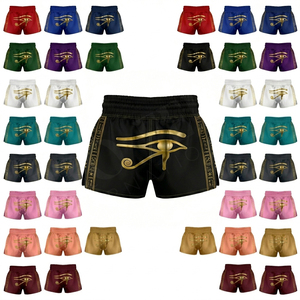 Shorts de Muay Thai, Boxe, MMA, Kickboxing, entraînement et combat, prix de gros, haute qualité, respirants, matière personnalisée. - Product Image 1