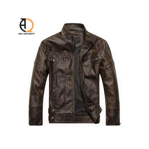 100% Genuine Leather <b>Jacket</b> Custom Loose Fashion Mens Leather <b>Jacket</b> High Quality Cheap Price - Product Image 4
