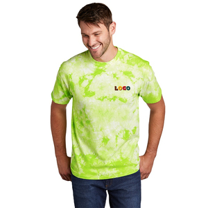 Camiseta Tie Dye 100% Algodón de Última Moda, Precio al por Mayor Personalizado por el Fabricante, para Hombre, Manga Corta, Corte Holgado, Unisex - Product Image 1