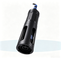 Capteur numérique HCRZ HCRZ-NH4 pour l'azote ammoniacal (0-100 mg/L) et le pH de l'eau, sans réactif, autonettoyant, IP68, RS-485/Modbus, qualité de l'eau