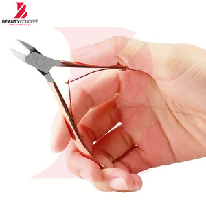 คุณภาพดี สีสันหลากหลาย ผลิตภัณฑ์ดูแลเล็บและกำจัดหนังกำพร้าอย่างสมบูรณ์แบบ เครื่องมือสแตนเลสสำหรับตัดหนังกำพร้าและเล็บ - Product Image 2