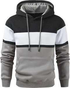 Sweat-shirt à capuche 100 % coton pour homme, usage extérieur, vêtements de mode, sweat-shirts décontractés pour homme, usage hivernal, différents modèles. - Product Image 1