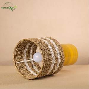 Handmade Bamboo Minimalist Table Lamp with Modern Color Finish Indoor <b>Light</b> Covers and Lamp <b>Accessories</b> - Product Image 4