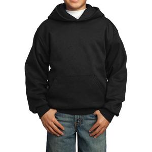 Sudadera con Capucha para Niños, Forrada de Felpa, para Otoño e Invierno, Holgada, Informal, con Cierre, Color Sólido, con Logotipo Personalizado - Product Image 5