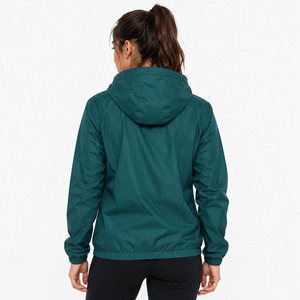 Veste coupe-vent pour femme sur mesure, en nylon, vente en gros, imperméable, veste de randonnée pour l'extérieur - Product Image 3