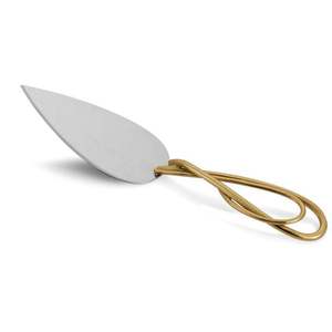 Stylish Metal <b>Cake</b> <b>Knife</b> For Wedding Dessert Tables And Formal <b>Cake</b> <b>Cutting</b> Events - Product Image 3