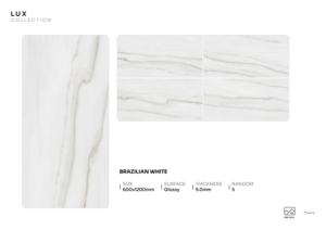 กระเบื้องพอร์ซเลนเคลือบเงา Celestial Reflect ขนาด 600x1200 มม. 60x120 ซม. 24x48 นิ้ว สำหรับปูพื้นและตกแต่งผนัง - Product Image 5