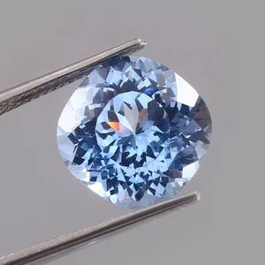 Espinela Azul de Ceilán, Corte Cojín, Gema Suelta, Natural, Certificada, Alta Claridad, Calidad Fina, Grado Joyería de Lujo - Product Image 6