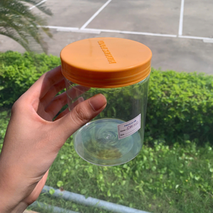 Bocaux en plastique PET transparent de 750ml pour le stockage des aliments Impression de logo personnalisé pour noix sèches Bocaux en PET Pot alimentaire avec bouchon à vis en PP de 89mm - Product Image 4