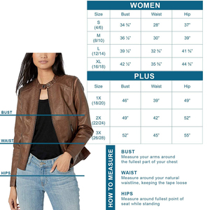 Veste en cuir unie pour femme, design épuré, confortable et tendance, idéale pour l'extérieur - Product Image 6