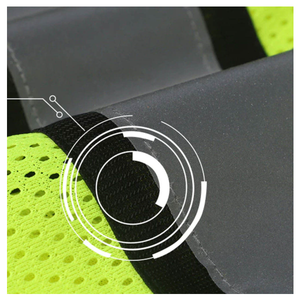 Nuevo Diseño de Ropa de Seguridad, Chaleco de Trabajo de Alta Visibilidad para Hombre, Tejido Reflectante, Ajuste Cómodo, Construcción Duradera, Ropa de Trabajo - Product Image 5