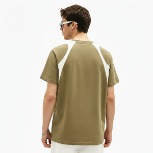 เสื้อยืดแขนสั้นผู้ชายสั่งทำพิเศษ 240GSM ผ้าฝ้าย 100% ระบายอากาศได้ดี เป็นมิตรกับสิ่งแวดล้อม ทรงปกติ แฟชั่นฤดูร้อน คุณภาพสูง - Product Image 2