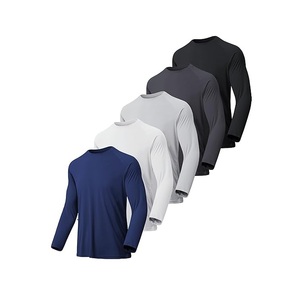 Chemises à manches longues pour hommes, protection solaire UPF 50+, séchage rapide, évacuation de l'humidité, t-shirts de sport du Bangladesh - Product Image 6