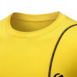 Camiseta Deportiva Premium Slim Fit de Punto Antibacterial Personalizable de Secado Rápido y Transpirable para Hombre - Product Image 3