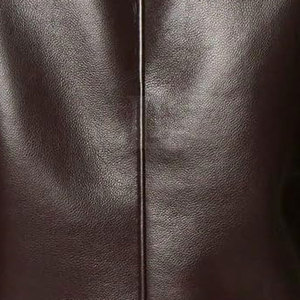Veste en cuir personnalisée de haute qualité avec logo frontal, faible MOQ, vente chaude en ligne pour l'hiver - Product Image 6
