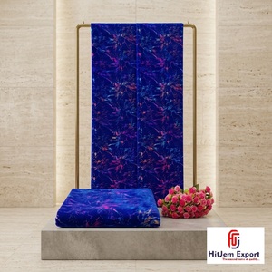 Tissu en velours imprimé feuille d'aluminium de haute qualité, multicolore, pour vêtements de mode, décoration intérieure, textile, fabricant de tissus sur mesure OEM ODM - Product Image 4