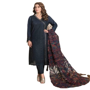 Venta caliente de la marca Tawakkal de 3 piezas de viscosa Salwar Kameez Trajes Noor E Saba Volumen para Pakistán y Damas Indias al por mayor - Product Image 1