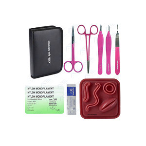 Kit complet de pratique de suture pour la formation d'étudiants en médecine Kits de suture Odm Oem Medic Instruments Équipements médicaux - Product Image 1