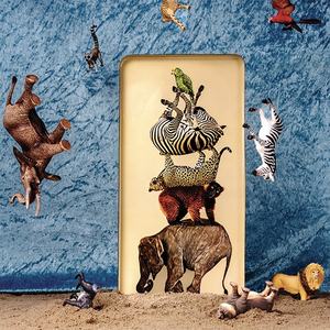 Bandeja Moderna de Metal Rectangular a Cuadros de Alta Calidad, Radilord, Esmalte Transparente, Multifuncional, Colgante, Móvil, para Bodas - Product Image 3