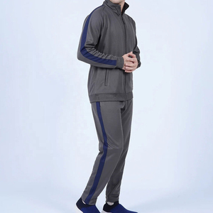 Conjunto Deportivo con Capucha para Hombre, Diseño Color Block, Manga Larga, Cordón Ajustable, Corte Regular, Transpirable, Informal, para Otoño - Product Image 3