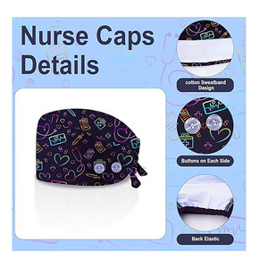 Unisex Classic White Cotton <b>Scrub</b> <b>Sets</b> with Jersey Fabric Needle Detection Professional Medical Nurse Uniform for Hospital Use - Product Image 3