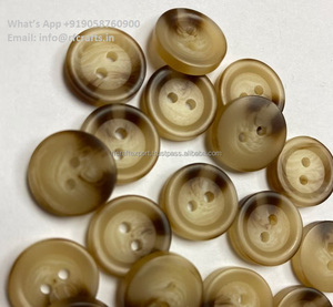 Botones de resina Multicolor de 4 agujeros para coser manualidades DIY y pintura Manual Reparación de tela decorada con encaje hecho a mano - Product Image 3