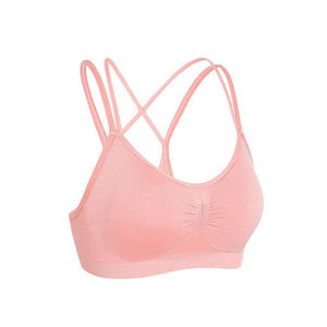 Sujetador deportivo de alta sujeción para mujeres con busto grande, con tirantes anchos y diseño de cobertura completa para entrenamiento y uso diario. - Product Image 4