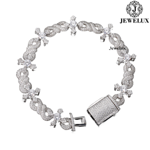 Export Quality Moissanite Diamond Bracelet Hip Hop Jewelry for <b>Men</b> And Women From Indian Supplier For Export - Product Image 1