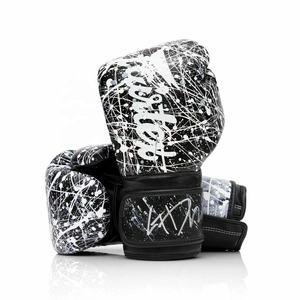 Guantes de Boxeo Personalizados Fairtex con Estampado, Guantes de Boxeo de Cuero Genuino Hechos a Medida, Guantes de Boxeo Profesionales para Sparring - Product Image 6